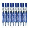 Набор из 10 маркеров для белой доски Pentel EMWLS-C синего цвета