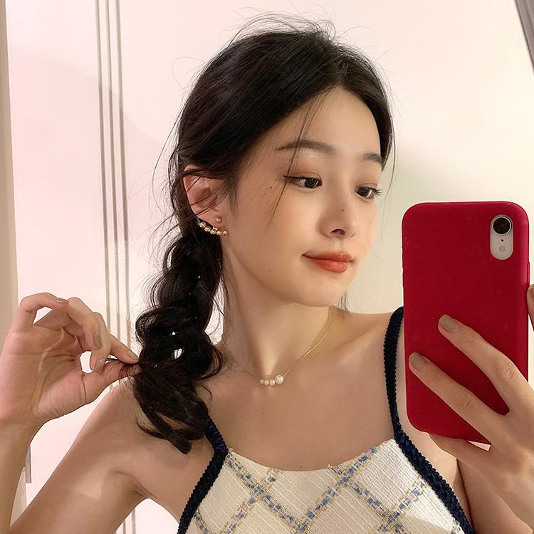 Серьги в стиле Ван Цзывэнь - Высококлассная легкая роскошь - Модный нишевый дизайн 2024 года для женщин