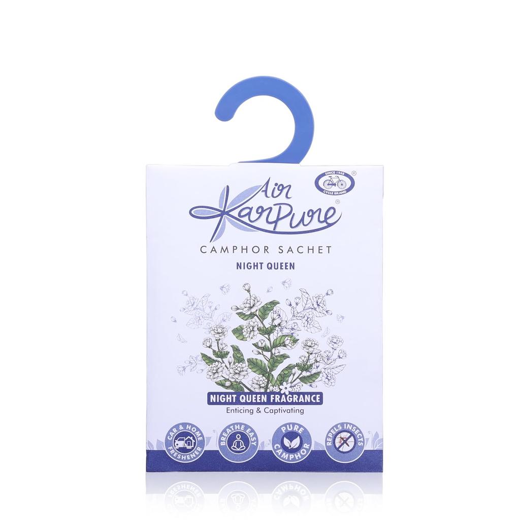 Cycle Pure Karpure Камфорные саше Упаковка из 3 штук Освежитель воздуха для дома, гардероба, офиса, автомобиля 30 дней