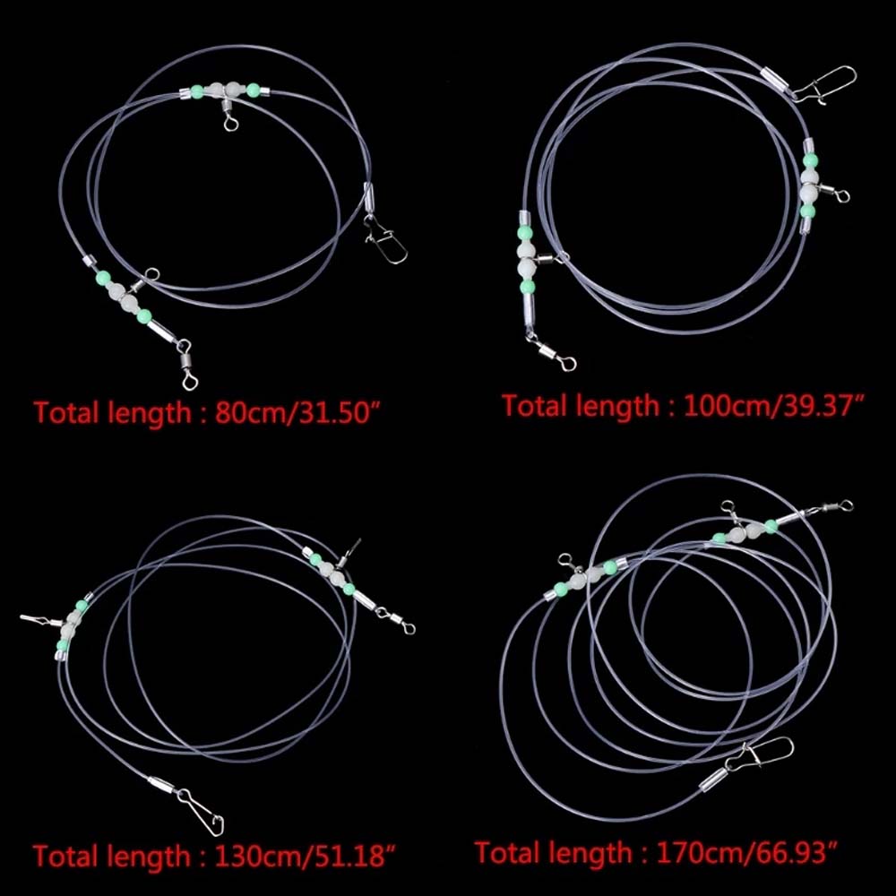 Рыболовные принадлежности Крючки для приманок Вертлюги для рыболовных снастей Светящиеся бусины Коннектор для скольжения