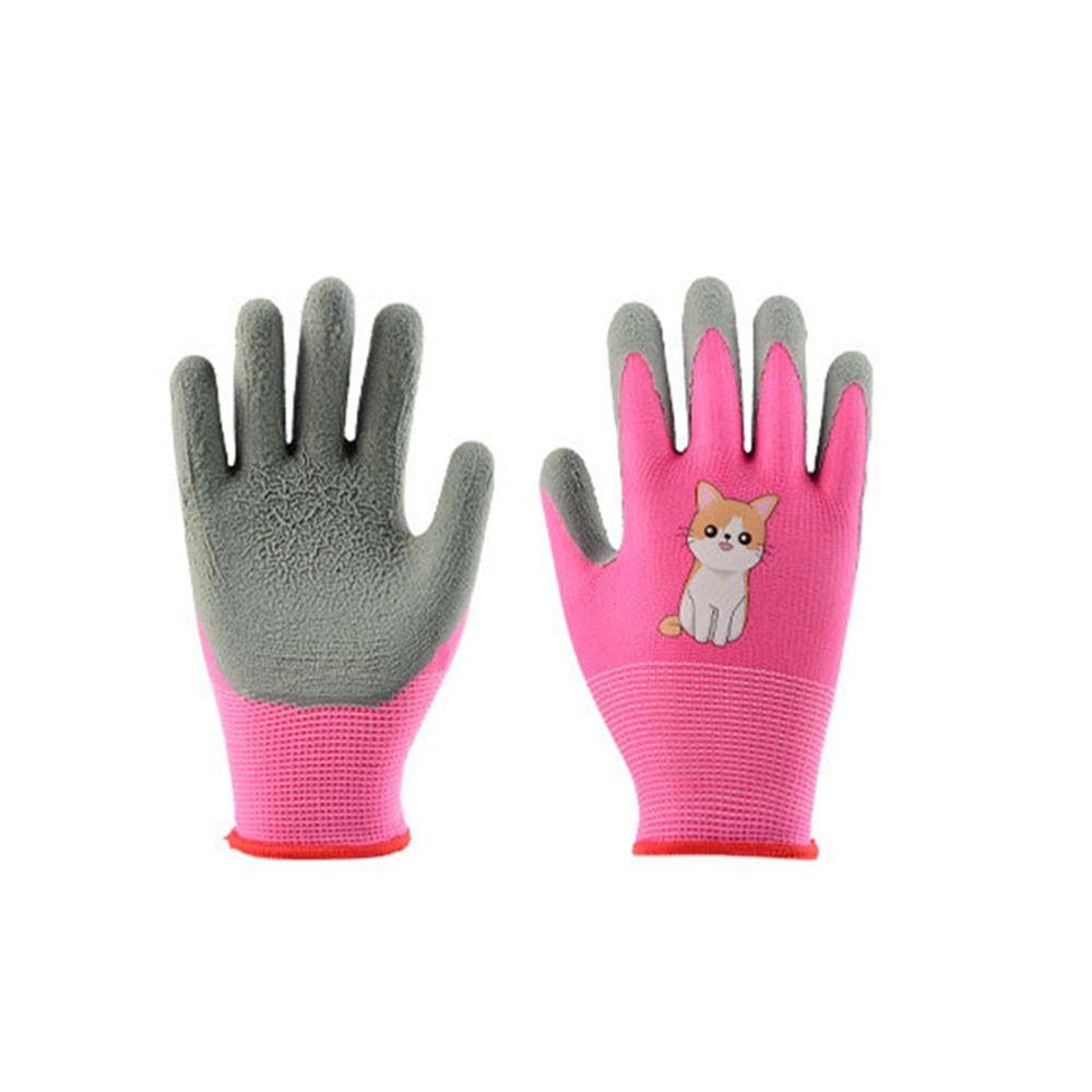 Нескользящие перчатки для садоводства Защитные рабочие перчатки Безопасность Детские защитные перчатки для детей