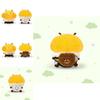 Adorable Bee Plush Toy Cute Stuffed Animal Doll Soft Pillow For Kids Gift