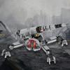 MOC 451 деталь Противотанковая пушка Военная серия Оружие Войны DIY Образовательные игрушки Для детей Строительные блоки Фильм Рождественские подарки