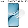 Для POCO X8 Pro 5G Стекло IMAK Гидрогелевая пленка 4-го поколения Защитное стекло на весь экран