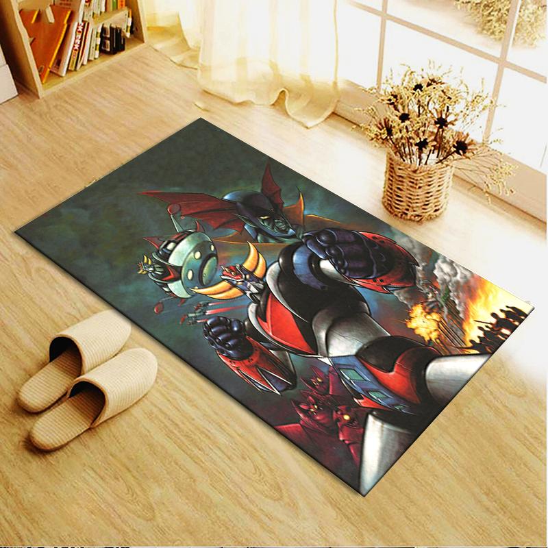 2025 New Grendizer Goldorak anime Carpet Rug for Living Room Bedroom Home Sofa Decoration,Kids play Non-slip Floor Mat 30
