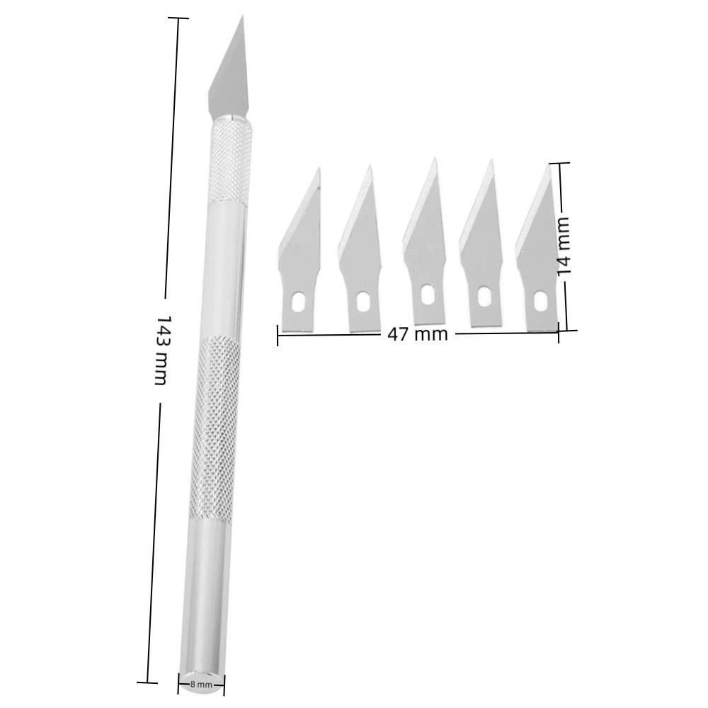 Easy Grip Carving Knife Metal Carving Tool Handy Art Knife Manual Carving