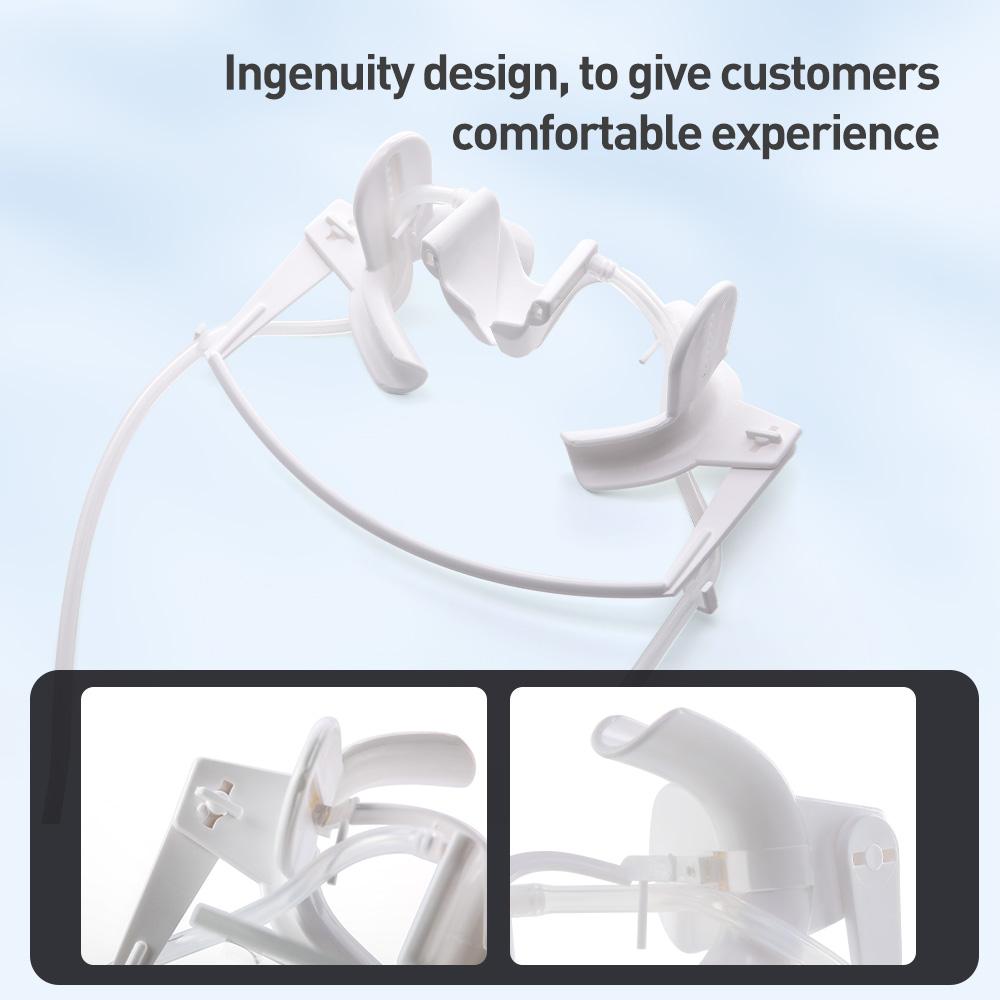 Dental Mouth Opener with Saliva Aspirator Autoclave Orthodontic Nola Lip Cheek Adjustable Lab Retractor Dry Field System