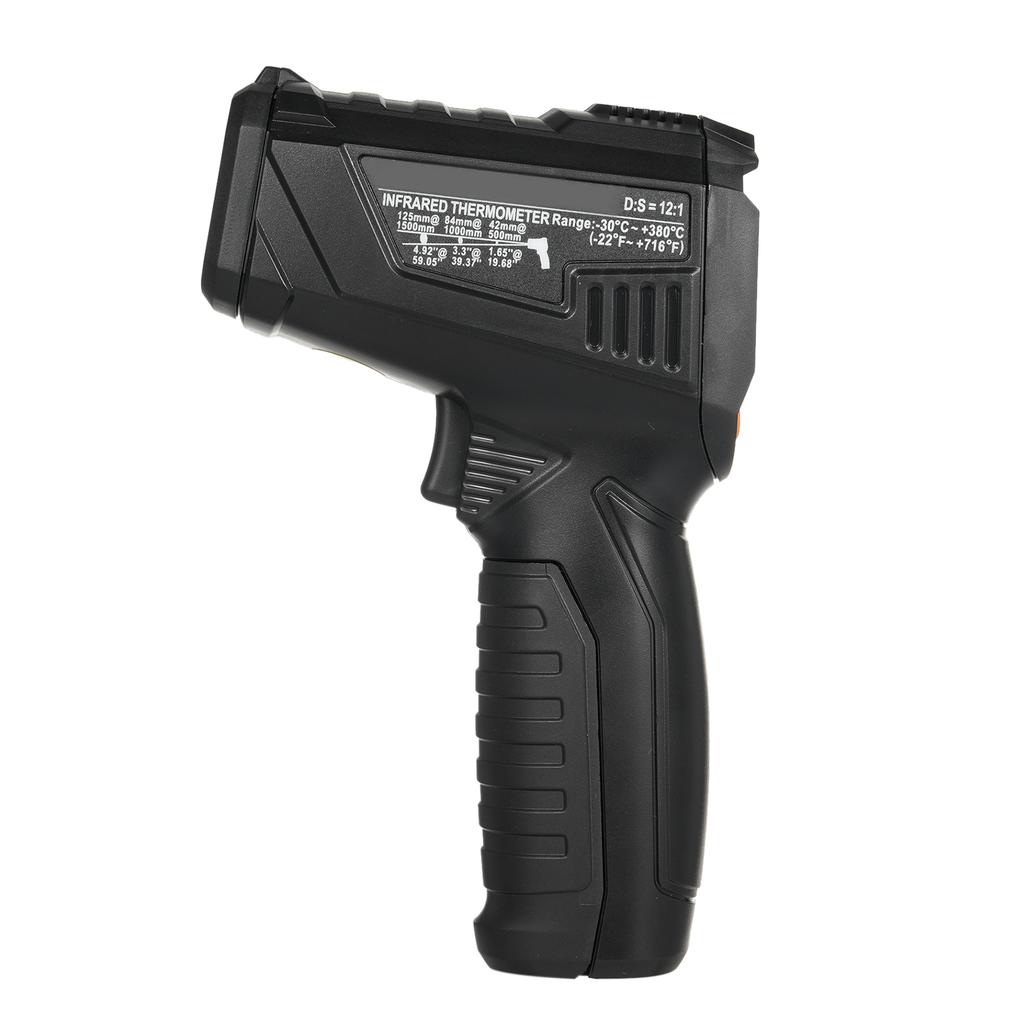 Инфракрасный термометр -30 по Цельсию ~ 380 по Цельсию (-22 Фаренгейта ~ 716 Фаренгейта ) Бесконтактный цифровой лазерный прибор для измерения температуры