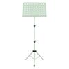 Kirnuo Folding Music Stand, Metal, Lightweight and Portable, Compact, Adjustable Height, Reinforced Triangular Structure, Stable, Adjustable Angle, Mu