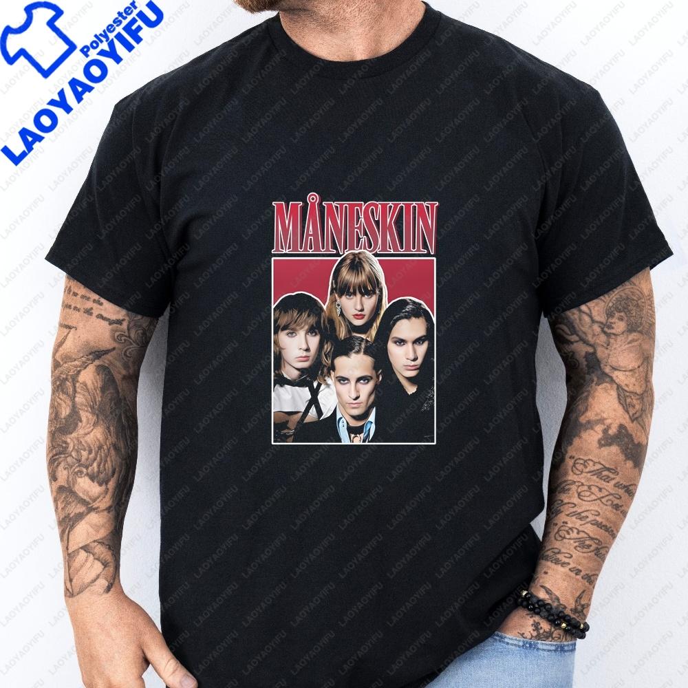 Unisexeskin Italian Rock Band Unisexs TShirts And Tank Tops Summer ShortSleeved Shirts For Unisex And Unisex Comfortable TShirts