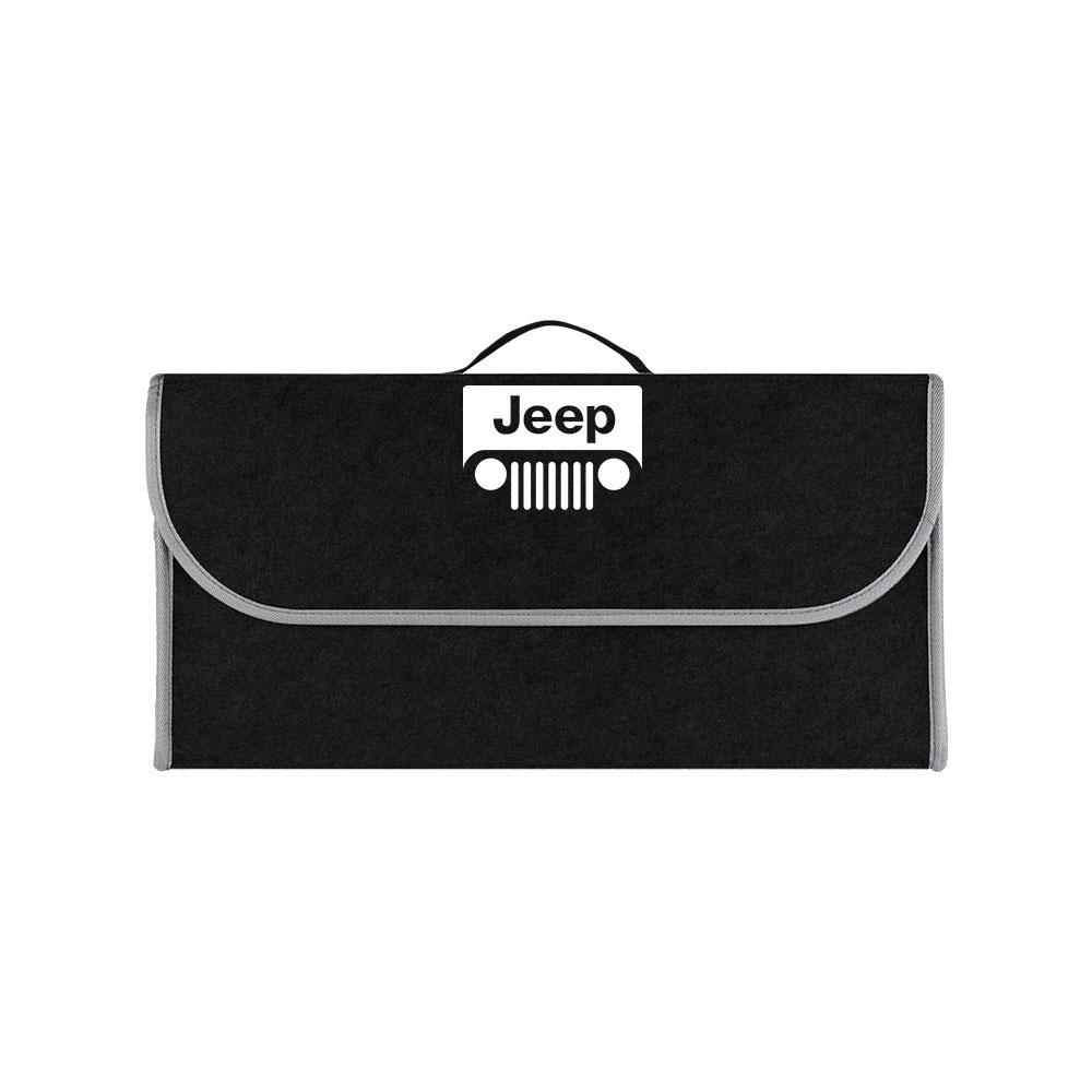 Car Folding Storage Box Large Capacity Trunk Key Organizer Tools For JEEP Grand Cherokee Renegade Wrangler Compass Accessories AKN1