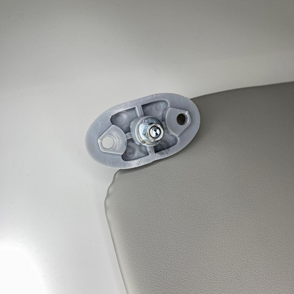 Подходит для Honda Civic HB, комплект солнцезащитного козырька слева-справа, серый 2001-2002-2003-2004-2005