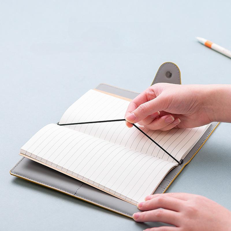 Многофункциональный Портативный Блокнот A6 Руководство Блокнот из Искусственной Кожи Креативный Планировщик из Крафт-Бумаги Скетчбук Ежедневник Блокноты