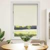 Blackout Roller Blind 80 X 175 Cm Cream 240108