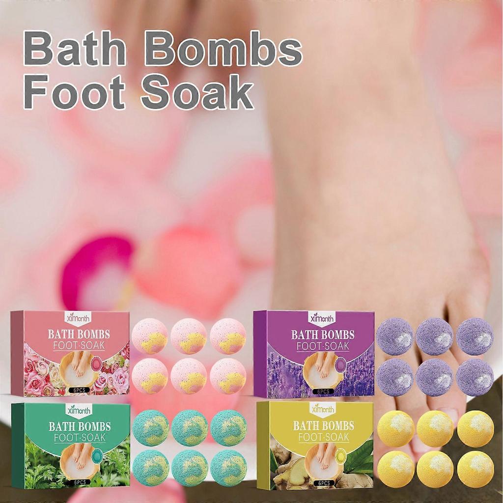 Ximonth Foot Bath Ball Series - Moisturizing Care To Prevent Cracks And Peeling, Cleansing Body Care Foot Soaking Balls