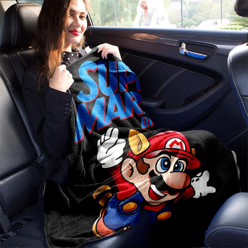 1pcSuper Mario Bros. 3: Soft Comfortable Blanket - Perfect for All Seasons, Ideal Gift for Gamers Ev