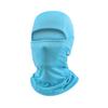 [Trifong] Full Face Mask Mask Face Cover Cold Feeling Breathable Blue Balaclava Motorcycle Anti-bleaching Sweat Absorbent Quick Drying Face Mask