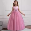 Платья для вечеринок и банкетов Платья для девочек Платья Платья принцесс с длинным бантом Платья Детские платья для игры на пианино