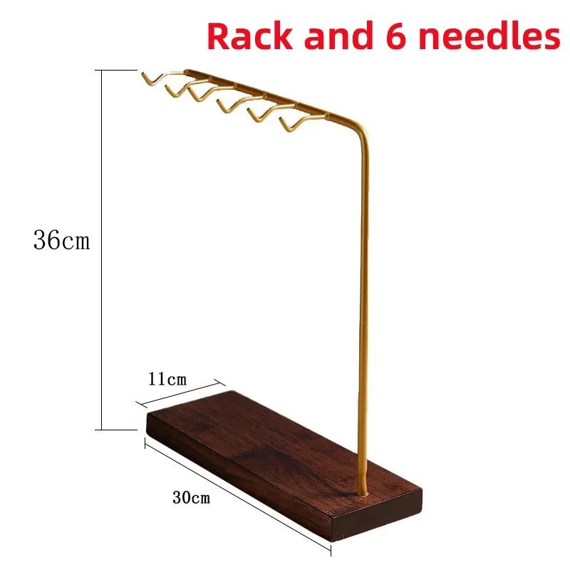 Шампуры для барбекю в западном стиле Итальянские шампуры и тарелки Подставка для шампуров из нержавеющей стали Креативные ресторанные шампуры