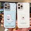 Cute Cartoon Dog Phone Case For iPhone 13 15 16 11 12 14 Pro Max XR XS X 7 8 Plus SE Soft Wallet Card Slot Bag Holder Cover Capa