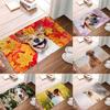 Non-slip Soft Rug Washable Living Room Bedroom Cute Dog Pattern Entrance Door Mat Floor Mat