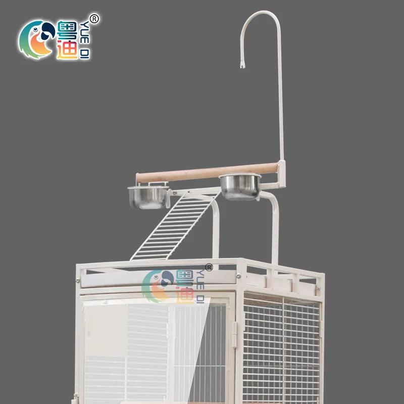 Большие виллы акриловые клетки для птиц роскошные прозрачные разведение на открытом воздухе переносные клетки для птиц кормушка для канареек