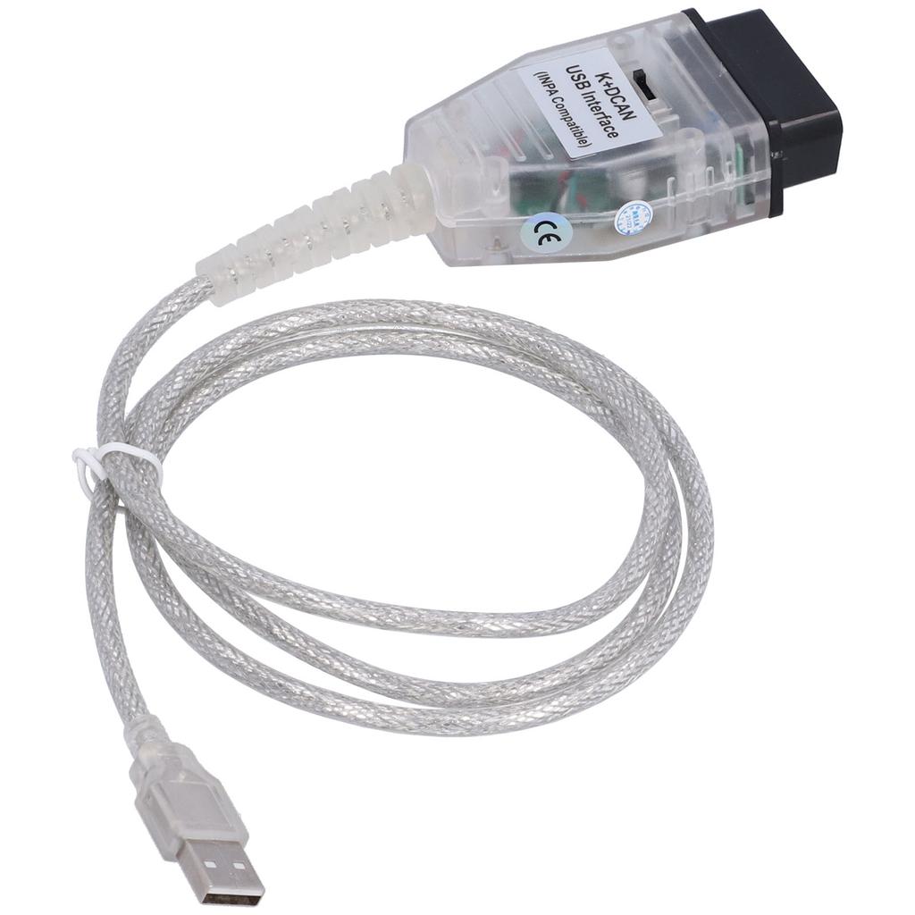 Кабель-адаптер OBD 1224 В с переключателем для K + CAN K + DCAN, инструмент для диагностики автомобильных неисправностей автомобиля
