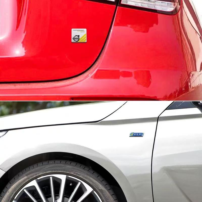 AABAV1 Volvo Badge Body Sticker Car Specific Decals Accessories For XC90 V90 V60 XC60 V40 EC40 EX40 S80 S60 S90 C40 XC40 V70 XC70 C30 C