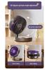 Portable USB Luminous Multifunctional Desk Fan with Silent Operation