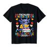 Children Goodbye Kindergarten Hello School Axolotl Graduates 2026 T Shirt Vintage Versatile Stylish Streetwear Graphic