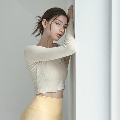 Debbie Wear Julia ребристый длинный рукав DEVI-T0092