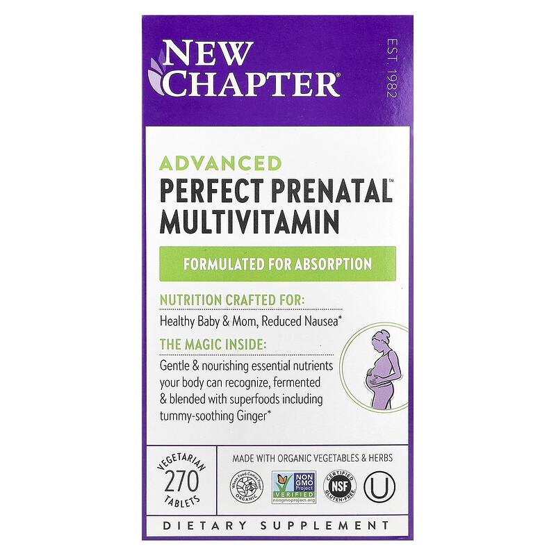 Advanced Perfect Prenatal™ Multivitamin, 270 Vegetarian Tablets
