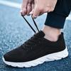 2024 Spring Men's Casual Shoes Light Sneaker Black Plus Size 38-46 Outdoor Breathable Mesh Fashion Sports Running Tennis Shoes
