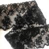 2 ярда водорастворимая оборка черно-белая цветочная вышивка кружевная отделка свадьба товары для дома ручная работа шитье