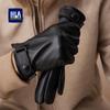 Мужские теплые зимние перчатки из овчины