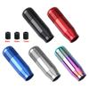 Universal Car Aluminum Extended Gear Shifter Gear Head Knob Stylish Universal 8.5Cm Gear Shift Knob Stick Manual Transmission