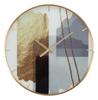 Wall Clock Glass Motif Cm Ø 60X5