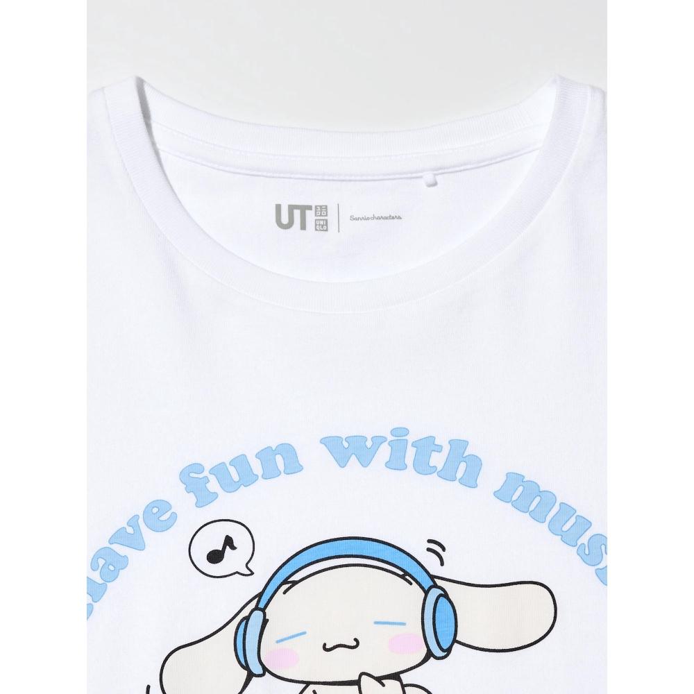 Uniqlo Девочки Персонажи Sanrio Укороченные футболки