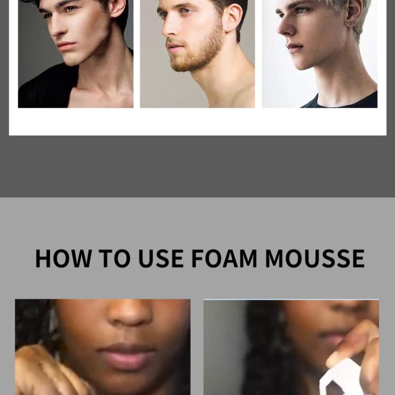 200ml Foam Wax For Moisturizing And Puffy Men's And Women's Styling Hair Gel For Lasting And Effective Creation Of Beautiful And Handsome Hair