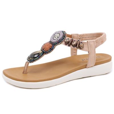 Сотни модных трендовых женских туфель в богемном стиле на резинке с застежкой-липучкой, легких и удобных