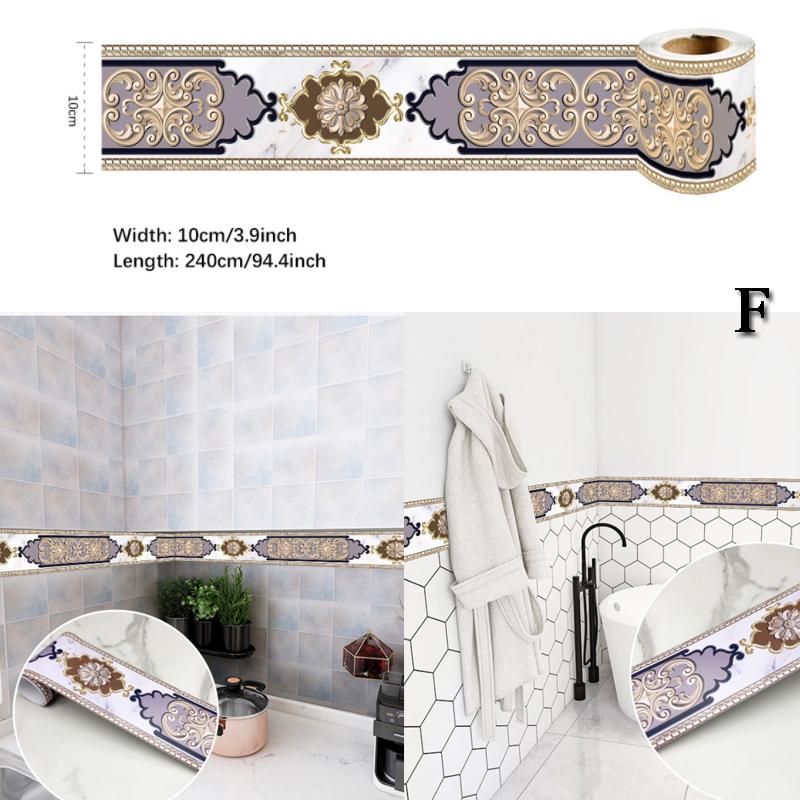 Самоклеящаяся настенная плинтусная граница, наклейка на обои, домашний декор, самоклеящаяся линия талии