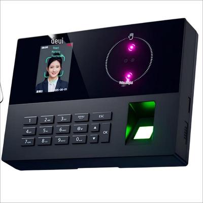 AH23C Умный биометрический терминал учета рабочего времени, китайская вилка (адаптер в комплекте)