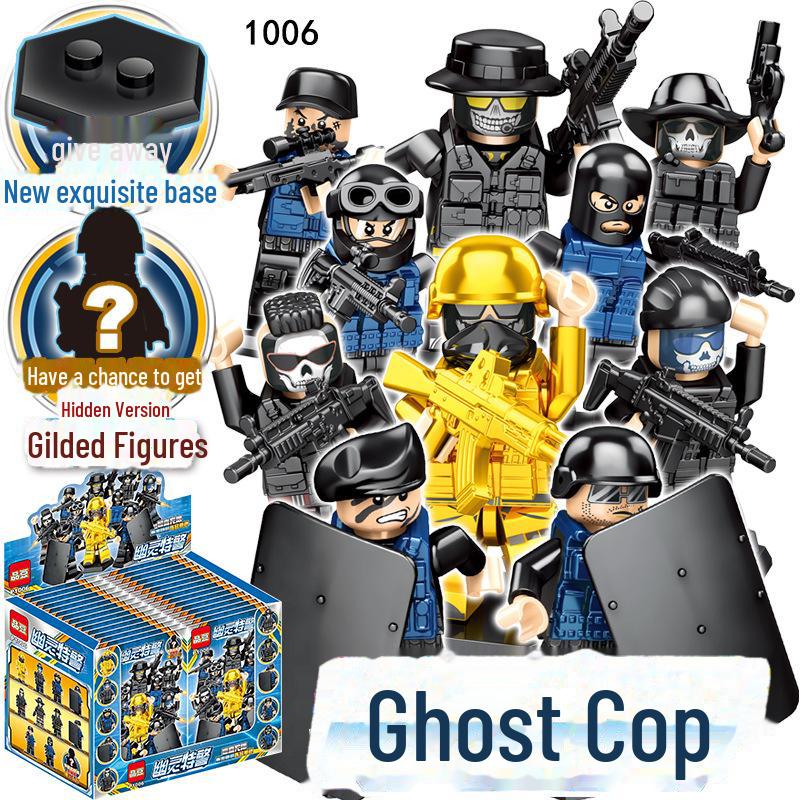 Сумка-невидимка для фигурки Phantom Ninjago: Забавная развивающая игрушка-конструктор для детей.