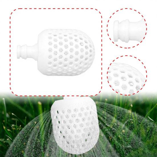 Bubbler Sprinkler Plastic Diffuser Flood Nozzle Water Pipe Water Nozzle for Delicate Watering Plants Garden Lawn Yard Gentle Irrigation