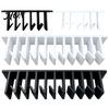 Food Container Lid Holder 5/10 Slot Kitchen Cabinet Organizer, Multi-Slot Hanging Organizer for Storage Rack Lids, Space Saving Under-Shelf
