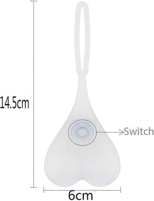 Feux arrière - SSS - Riloer - LED imperméable - Remplaçable - Pour vélo nocturne