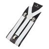 Y Back Style Men Women Leather Unisex Suspenders Elastic Adjustable Straps Suspenders Braces