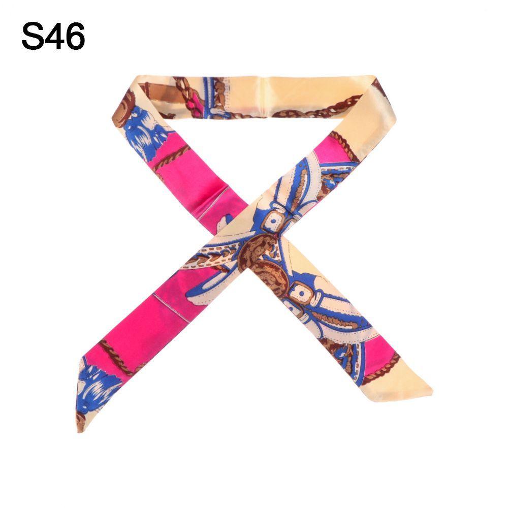 Accessories Hairband Decor Ribbon Scarf Small Silk Scarf Neck Scarf Handbag Handle Ribbon