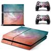 VAORLO Galaxy Star Vinyl Skin Sticker Protector For PS4 Console+1PCS Controller Skin Cover