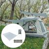 Кемпинговый тент с брезентовым навесом, сверхлегкая компактная палатка, укрытие от дождя для использования на открытом воздухе